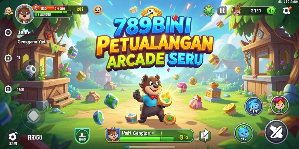 Tampilan menarik gameplay 789BNI di level menantang.