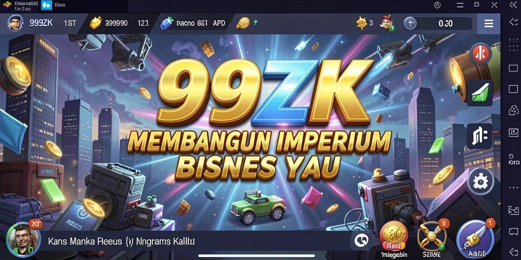 Screenshot menunjukkan pengalaman gameplay Tycoon yang mendebarkan.