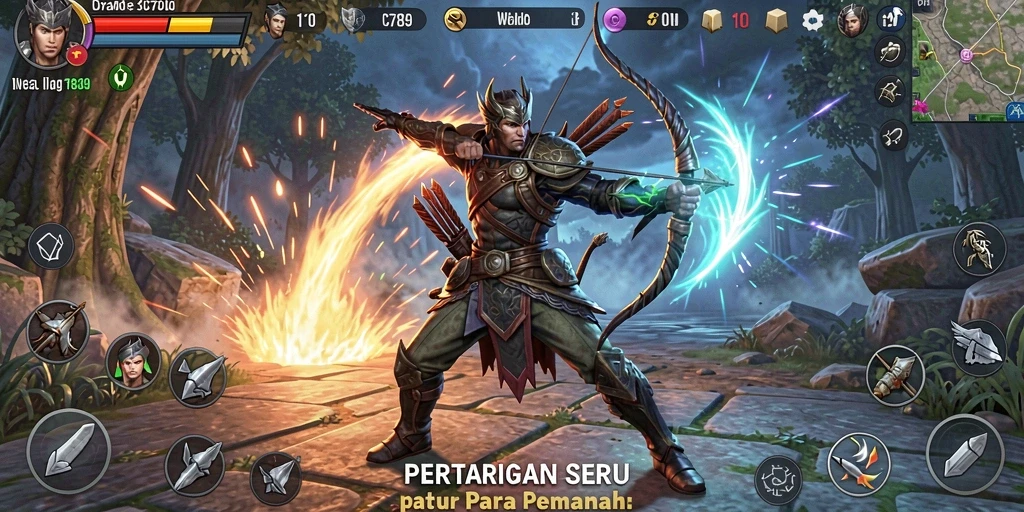 Tangkapan layar C789 menunjukkan aksi pertarungan yang seru dan menegangkan.