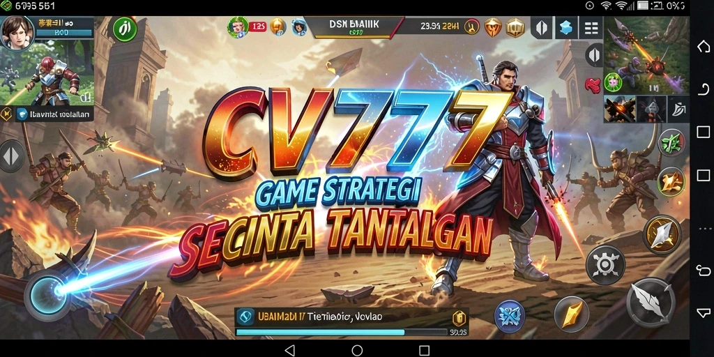 Tampilan gameplay menantang dalam CV777 dengan strategi mendalam.