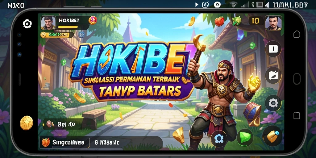 Screenshot HOKIBET menampilkan pemain beraksi dalam gameplay simulasi yang seru.