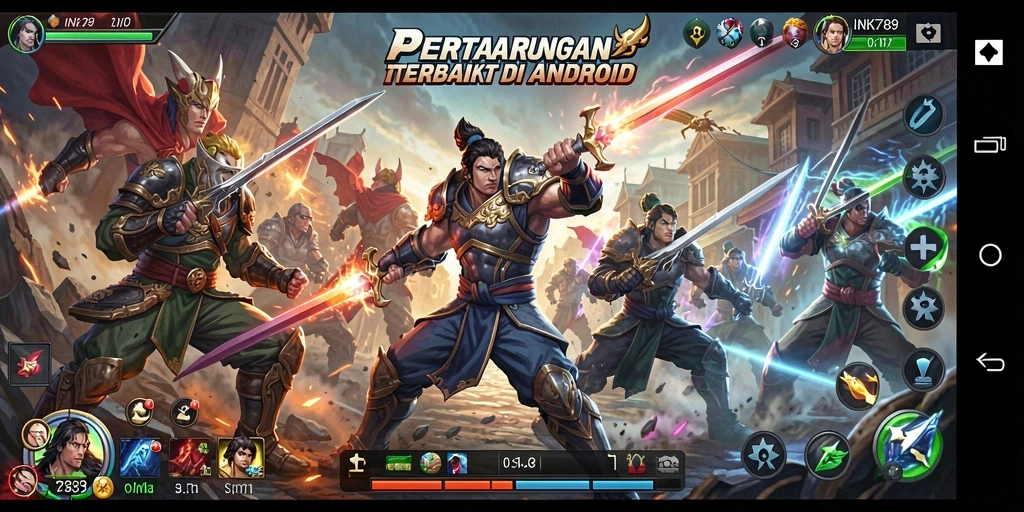 Gameplay mendebarkan dengan pertarungan dinamis dan karakter kuat.