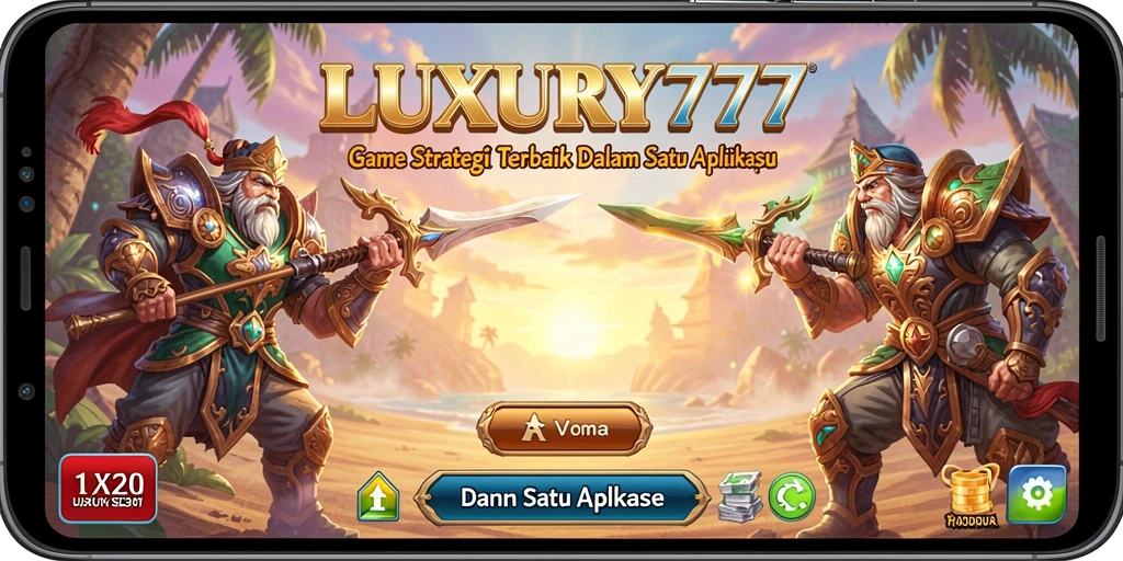 Tampilan gameplay LUXURY777 yang menawan dan dinamis.