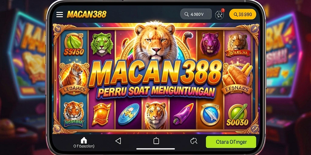 Tampilan gameplay seru dari MACAN388 dengan desain slot yang menarik.