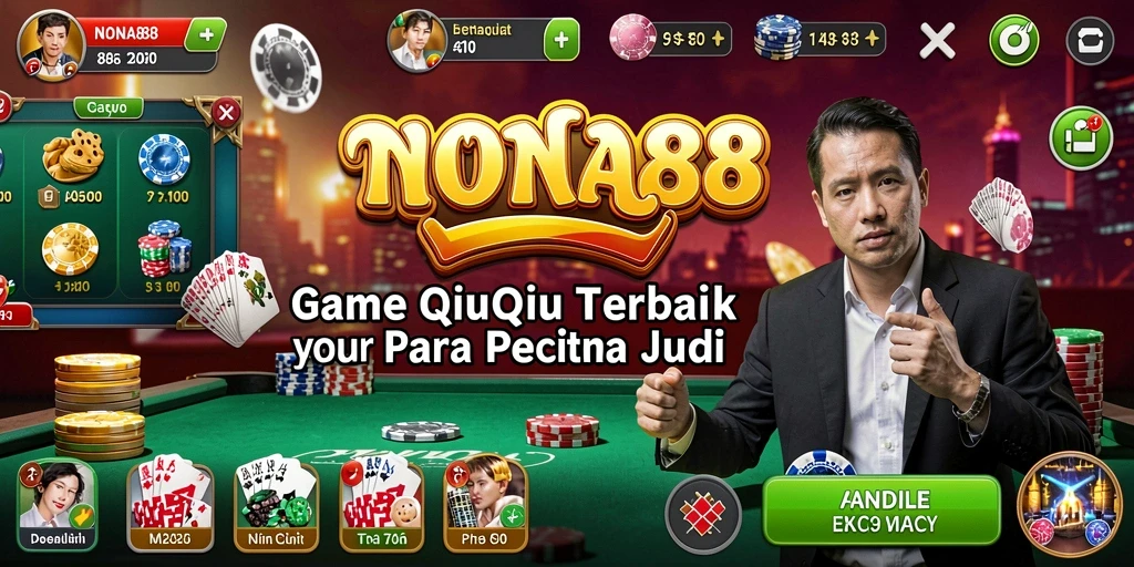 Tampilan gameplay QiuQiu yang menarik dan seru di NONA88.